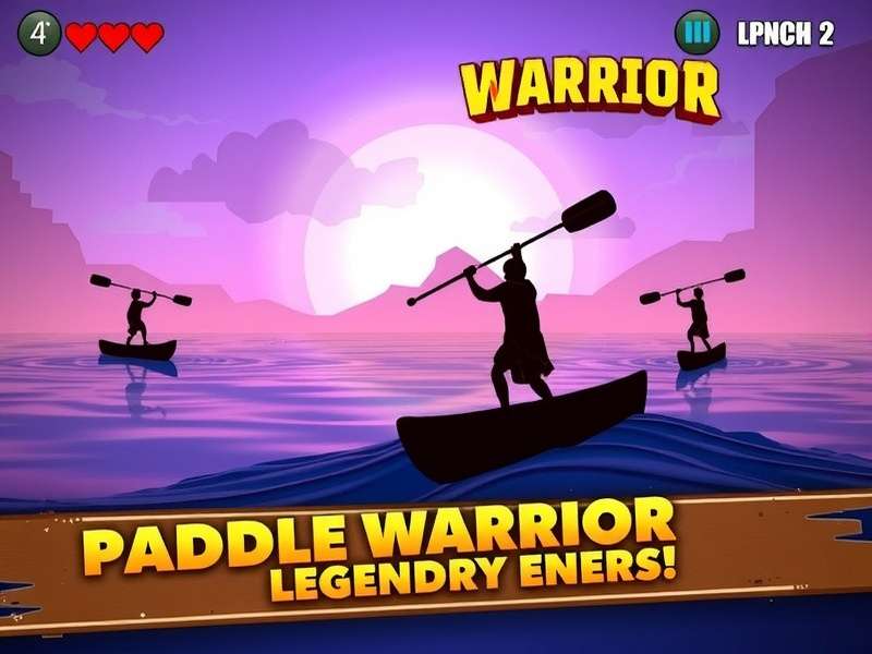 Paddle Warrior Legendary Game Screenshot